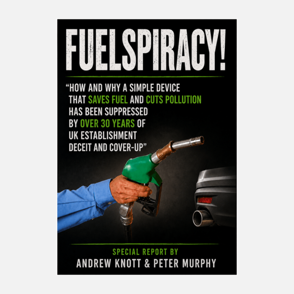 Fuelspiracy cover Fuelspiracy cover