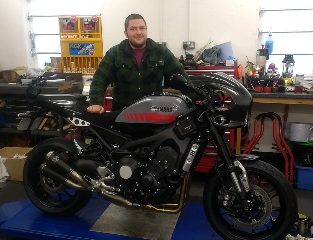 JACK DAWSON, Double D Motorcycles, Plymouth